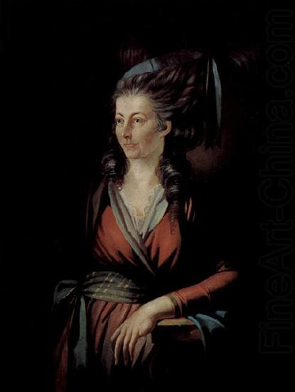 Heinrich Fussli Portrait of Maria Hess oil painting picture